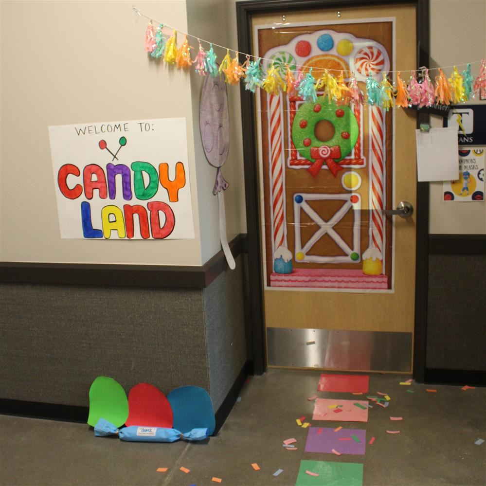  Candyland classroom door decorations